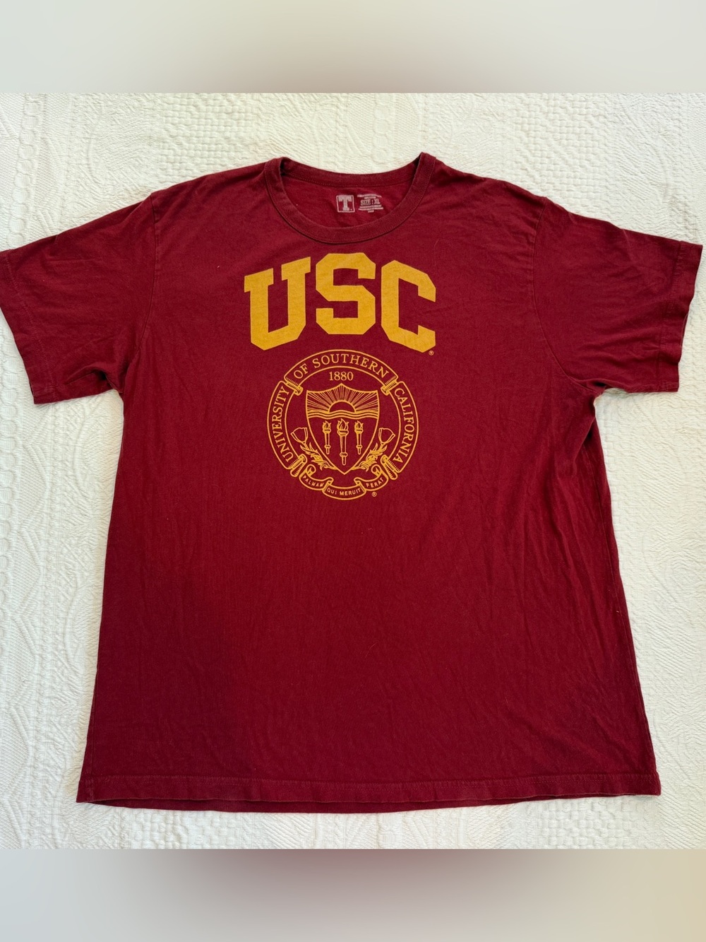 USC University of Southern California Tee Shirt Adult XL
